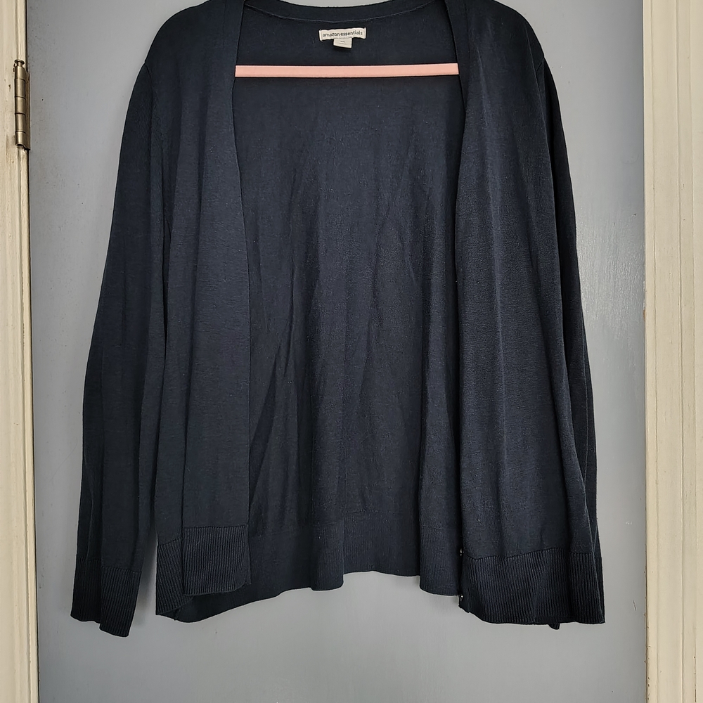 Women's Navy Blue Cardigan Sweater